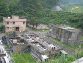 圖1-基隆天外天掩埋場垃圾滲出廢水處理場